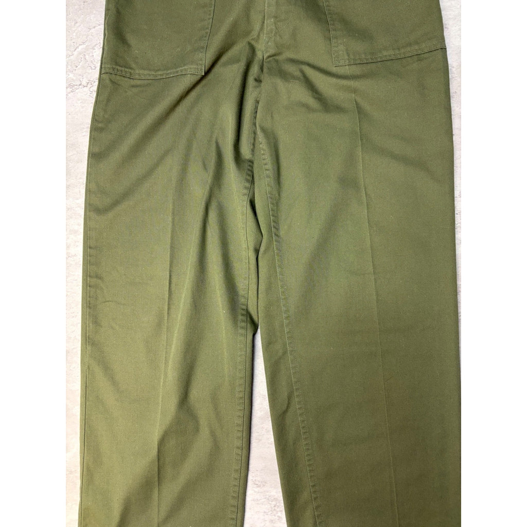 Vintage 1970s/80s US MIlitary OG-107 Pleated Army Pants Size 31