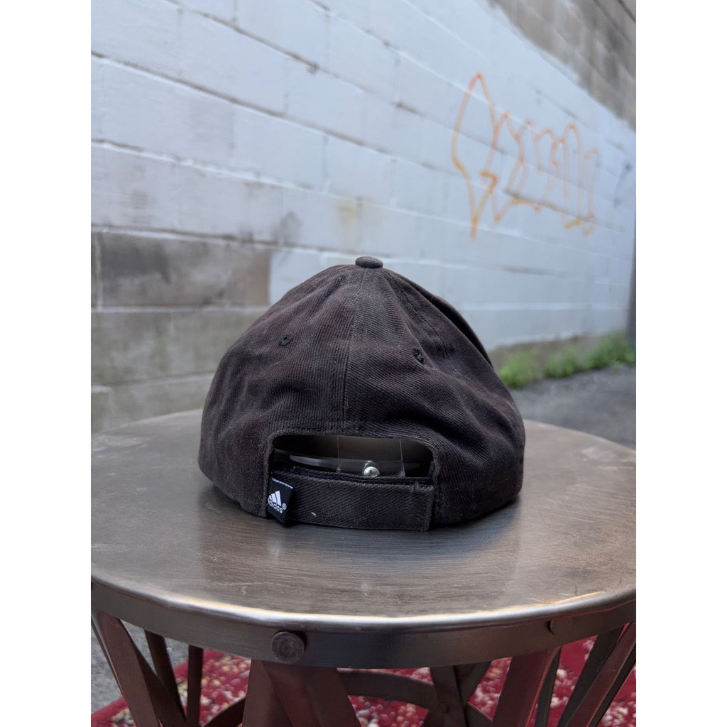Vintage Adidas Embroidered Logo Strapback Hat OSFA