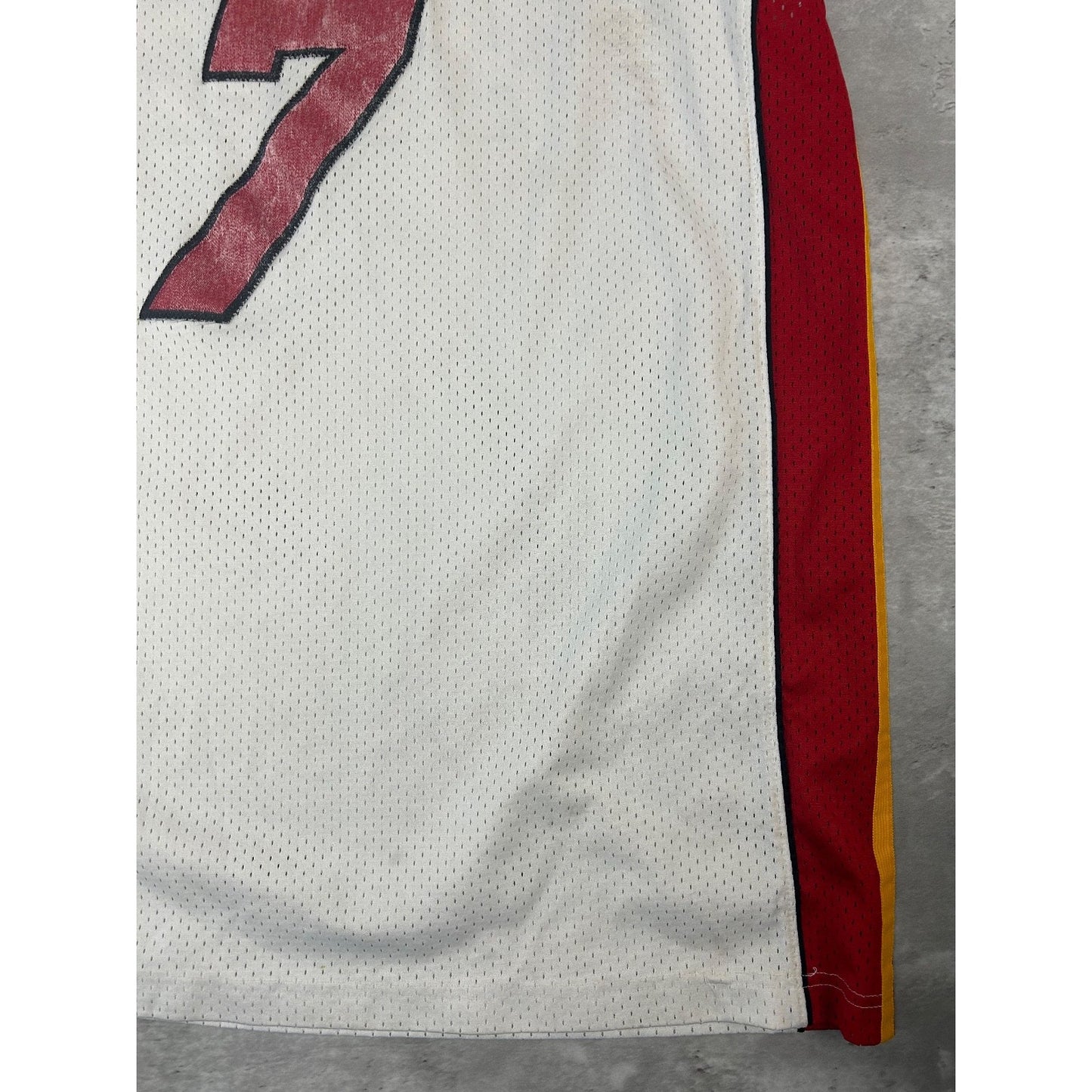 Vintage Lamar Odom #7 Miami Heat NBA Nike Basketball Jersey Size XL