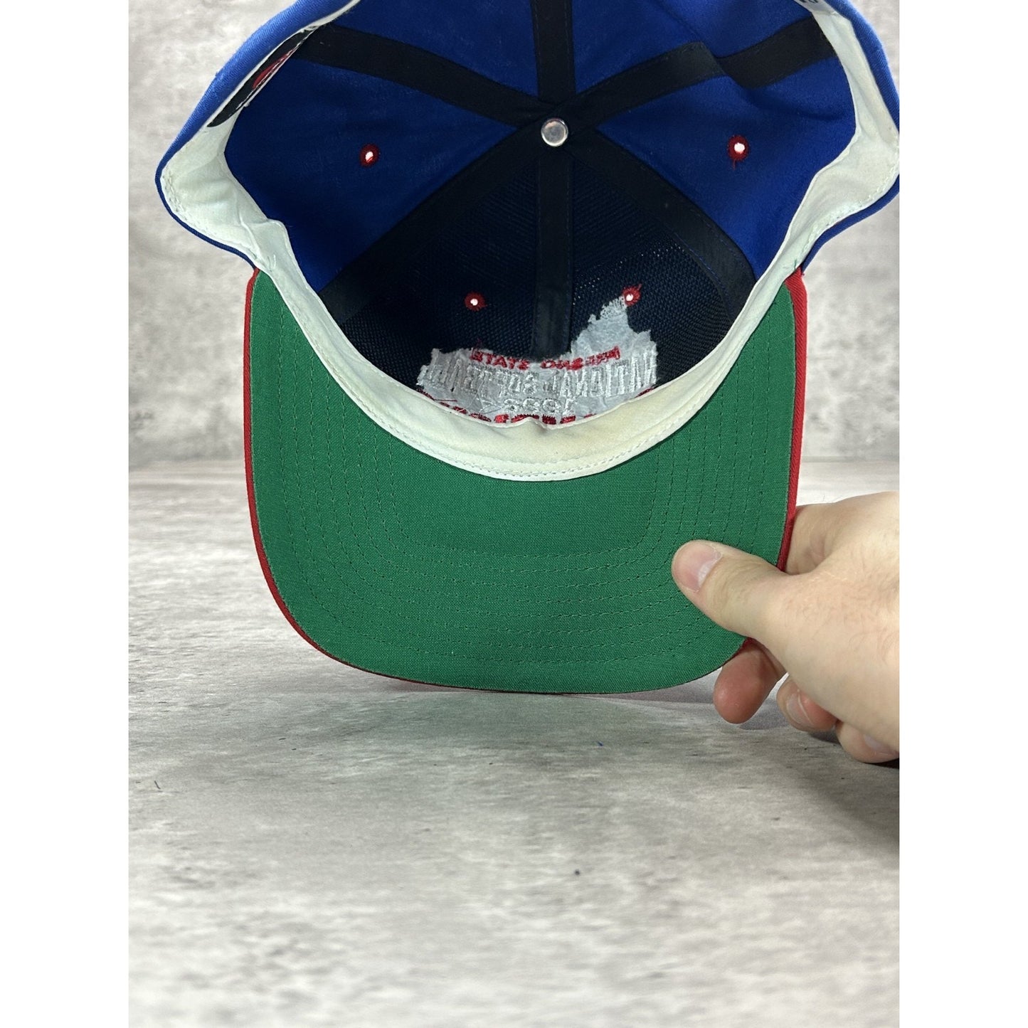 Vintage 1998 Fresno State NCAA Softball National Champs Snapback Hat OSFA