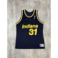Vintage 90s Reggie Miller #31 Indiana Pacers NBA Champion Jersey Size Large