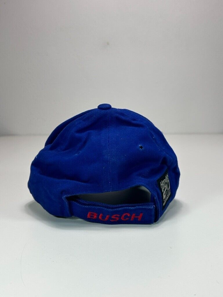 Vintage Kyle Busch Nascar Carquest Racing Strapback Hat OSFA