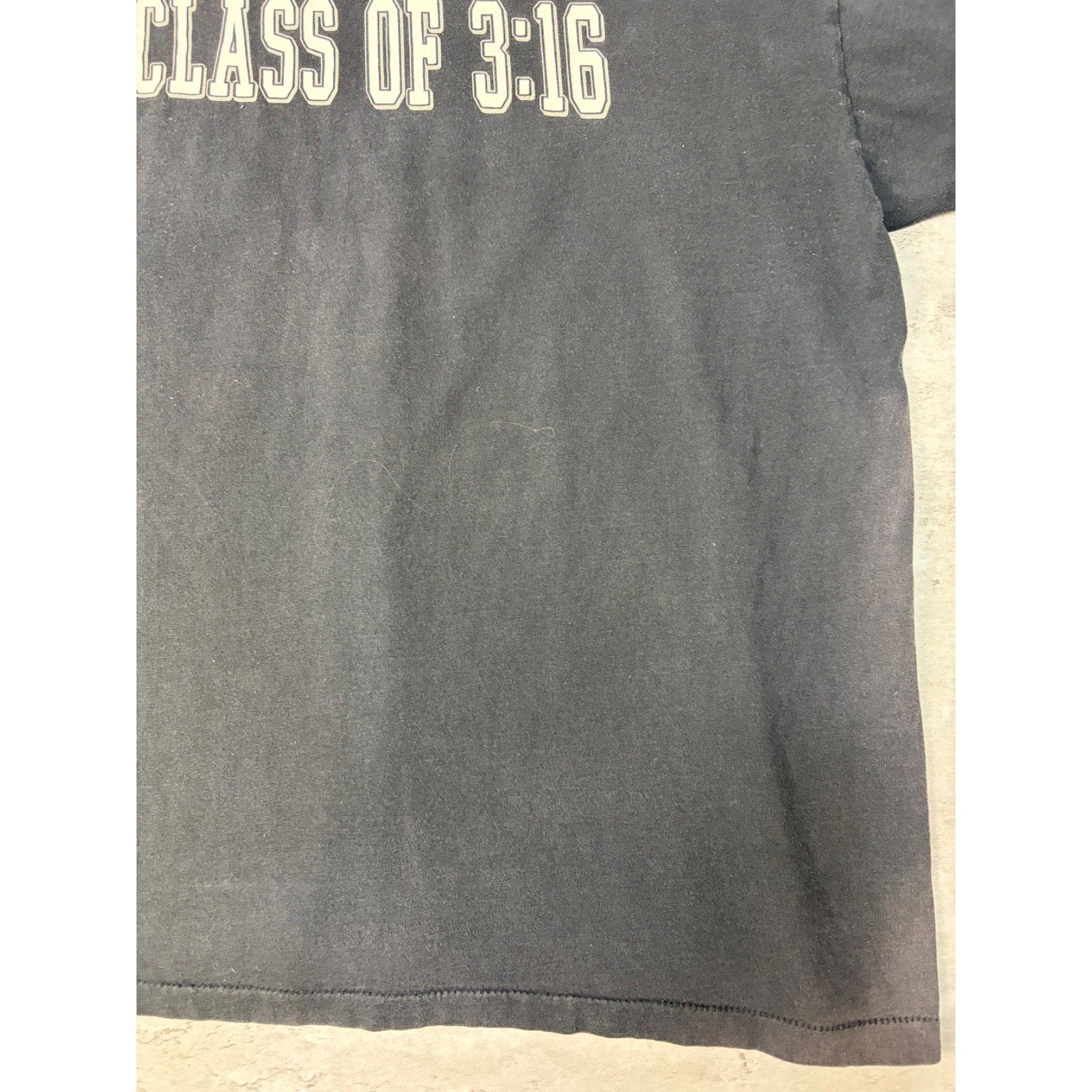 Vintage 1998 WWF Stone Cold University Wrestling Graphic T-Shirt Size 2XL