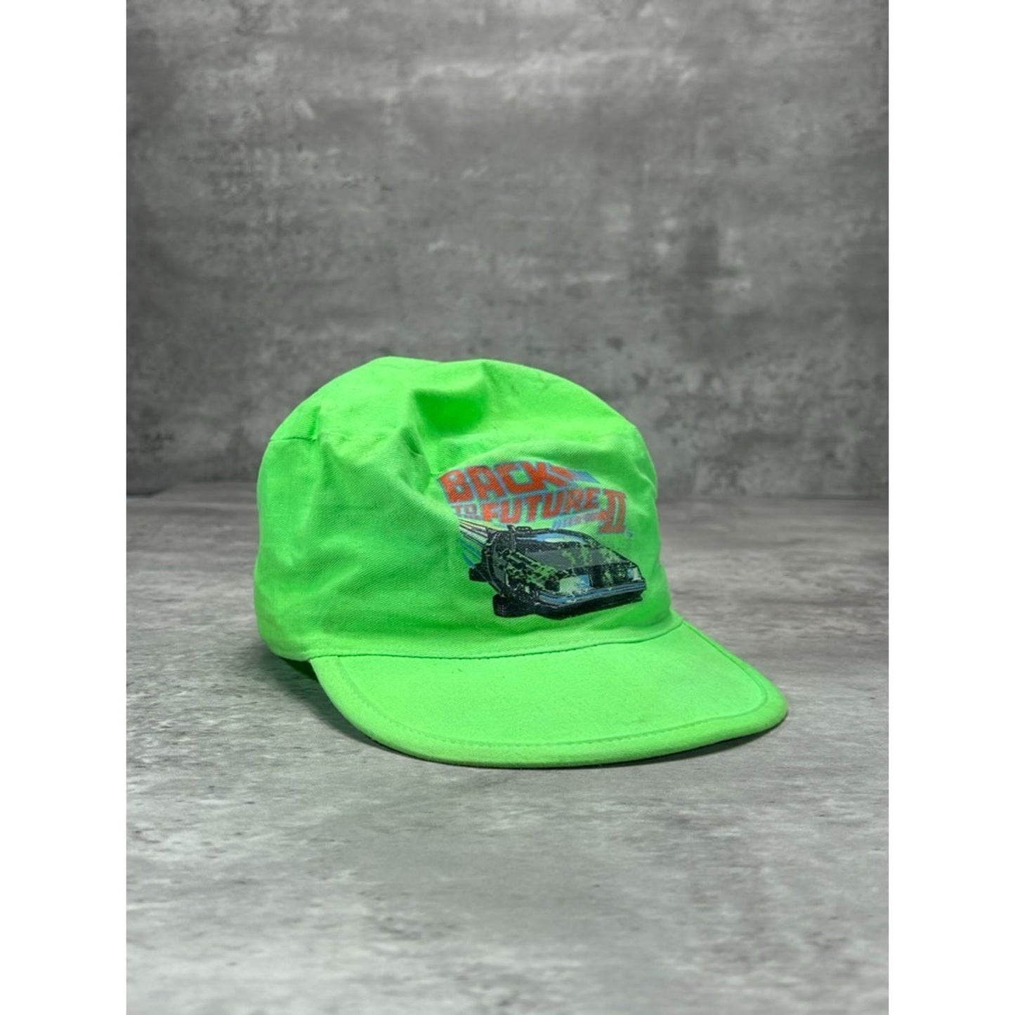 Vintage 80s/90s Back To The Future II Movie Promo Graphic Flexfit Hat OSFA