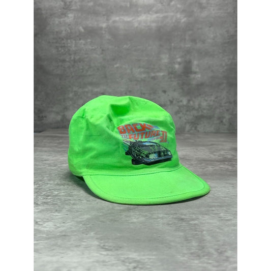 Vintage 80s/90s Back To The Future II Movie Promo Graphic Flexfit Hat OSFA
