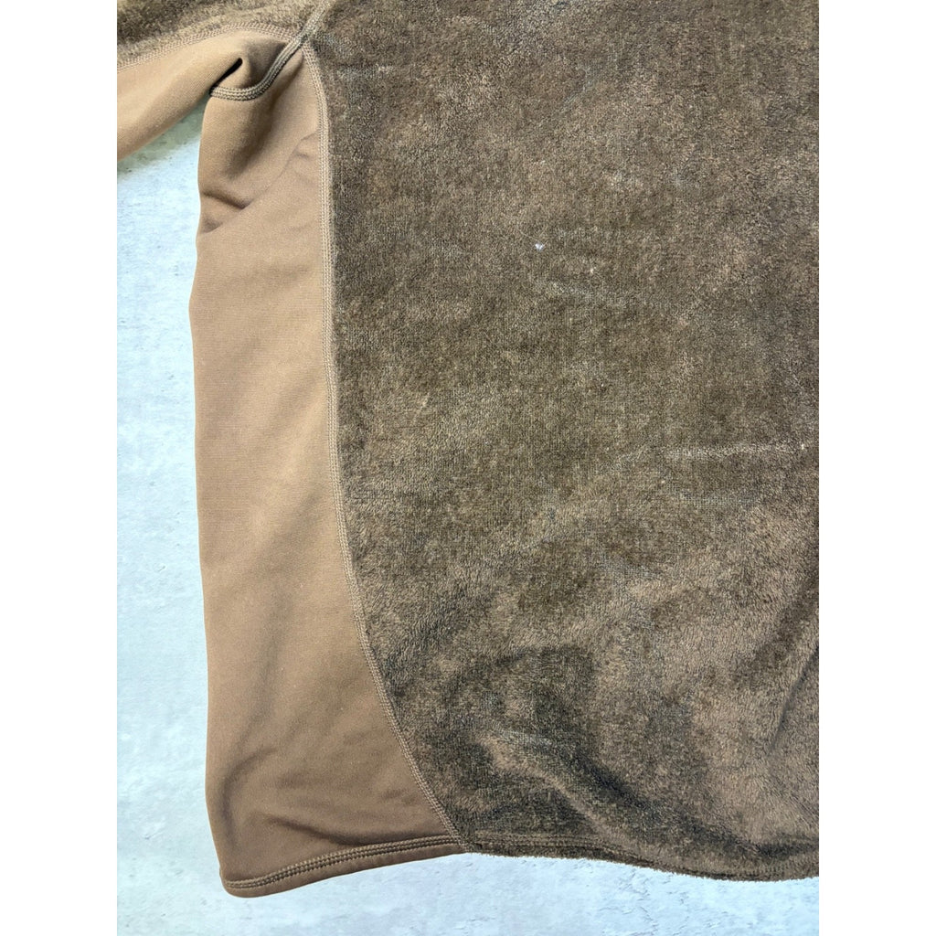 Vintage Patagonia Rhythm Brown Earth Tone Full Zip Fleece Sweatshirt Size XL
