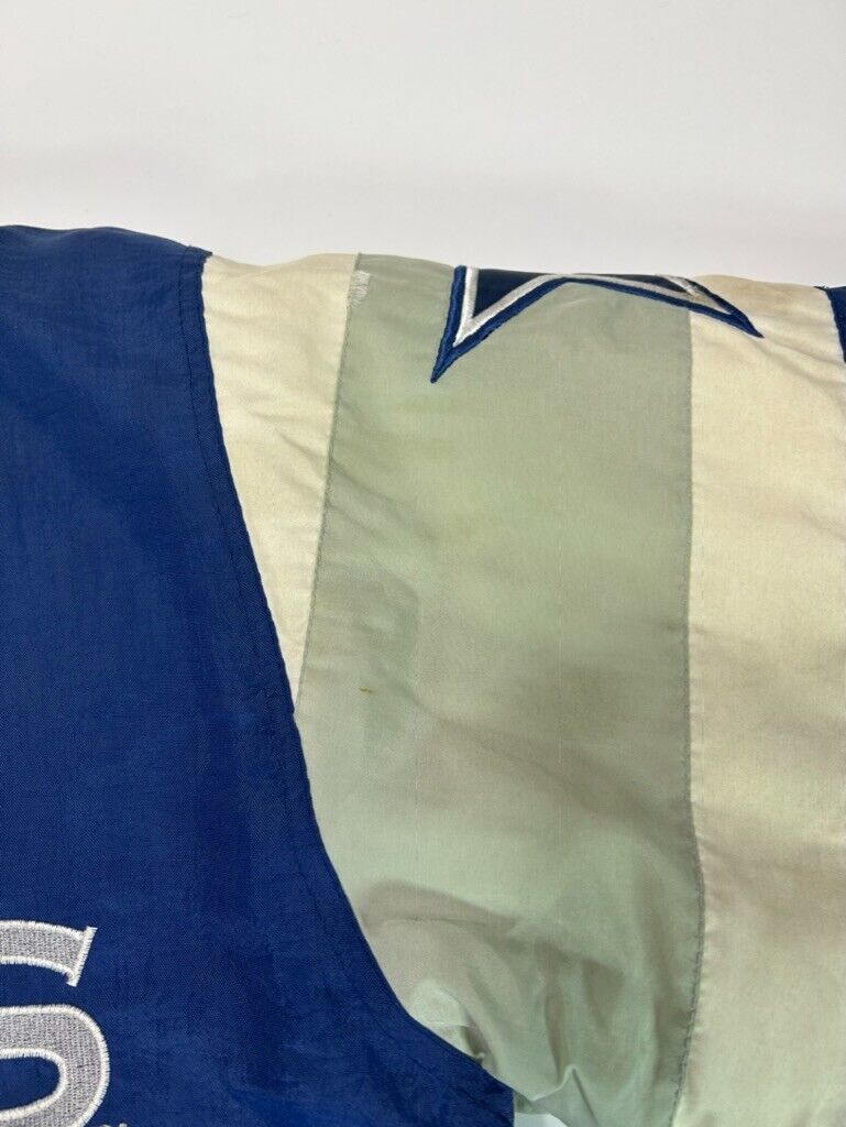 Vintage 90s Dallas Cowboys NFL Insulated Logo Athletic Football Jacket Size Large