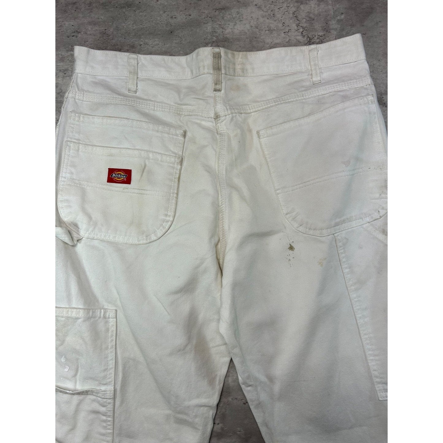 Dickies Canvas Workwear Double Knee Painters Pants Size 36