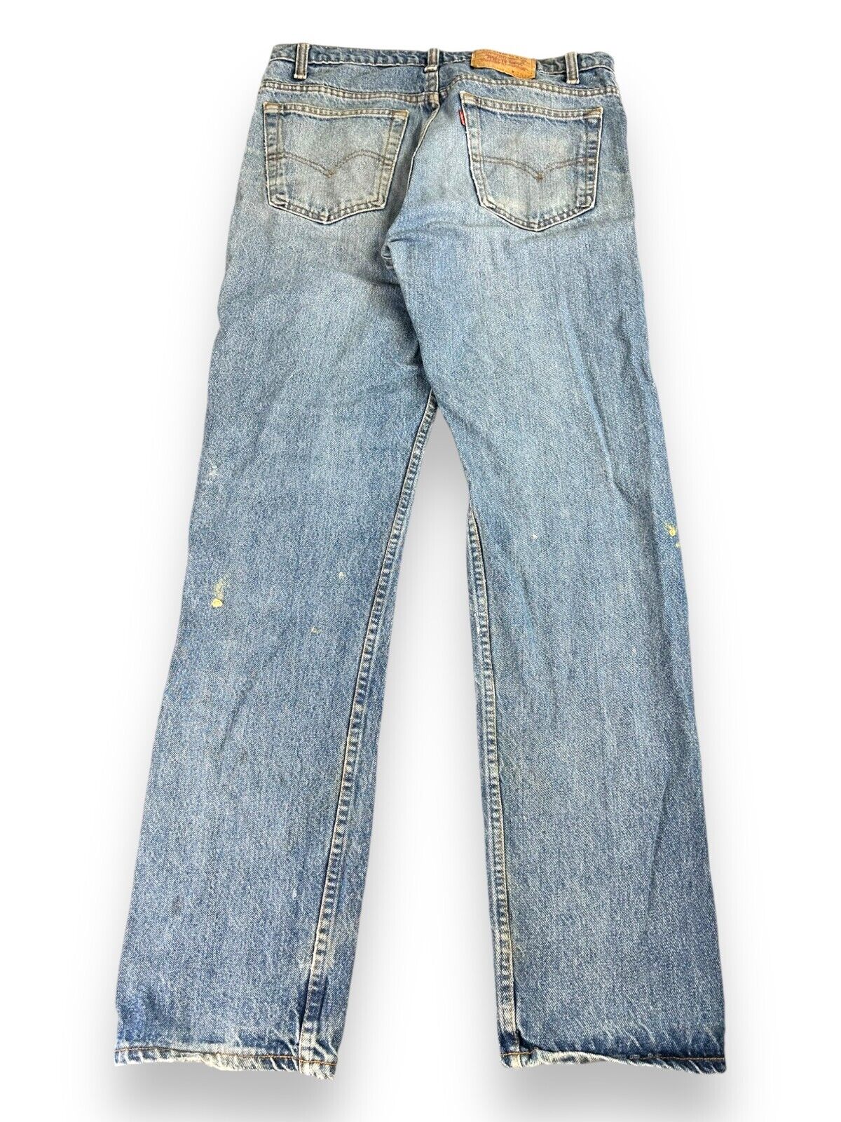 Vintage 90s Levis 505 XX Red Tab Medium Wash Denim Pants Size 33W Blue