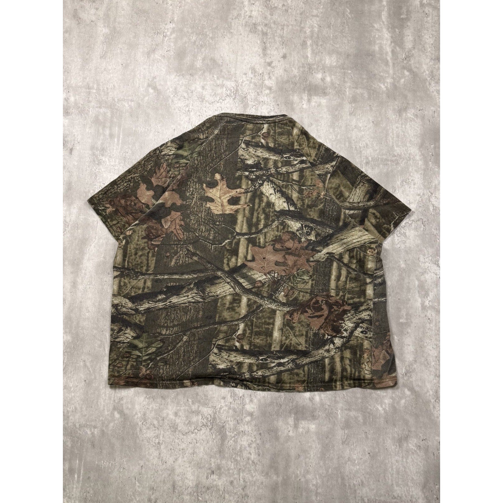 Mossy Oak Beak Up Infinity Tree Camo Hunting Pocket T-Shirt Size 2XL