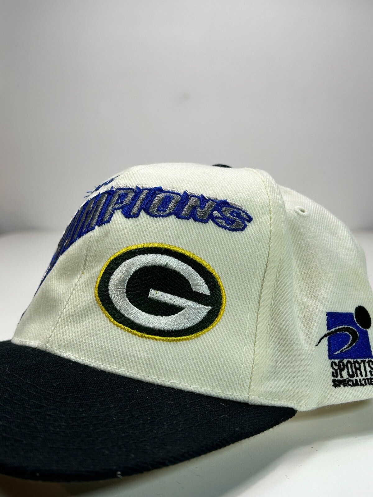 VTG 1996 Green Bay Packers NFL NFC Champs Sports Specialties Snapback Hat OSFA