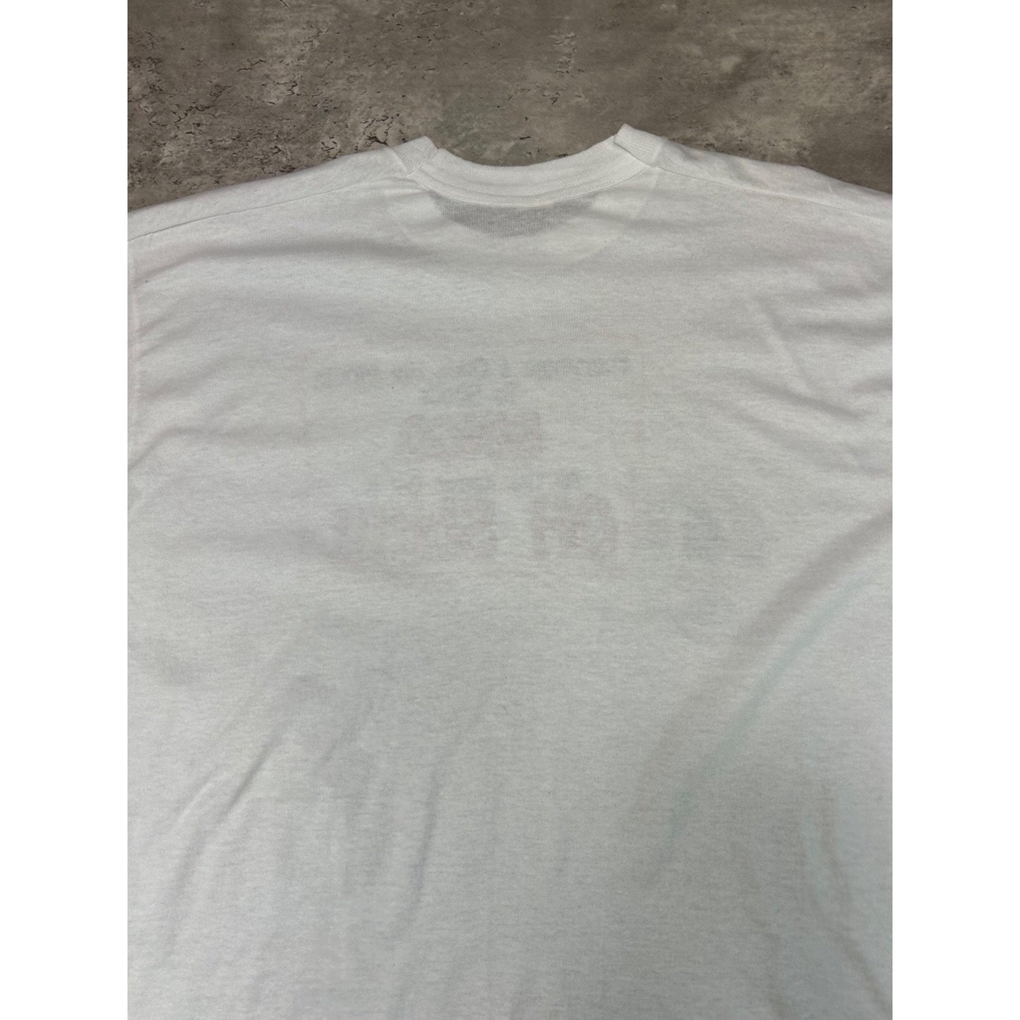 Vintage 90s Everytime I Yell Bingo Comedy Slogan Graphic Cropped T-Shirt Size XL