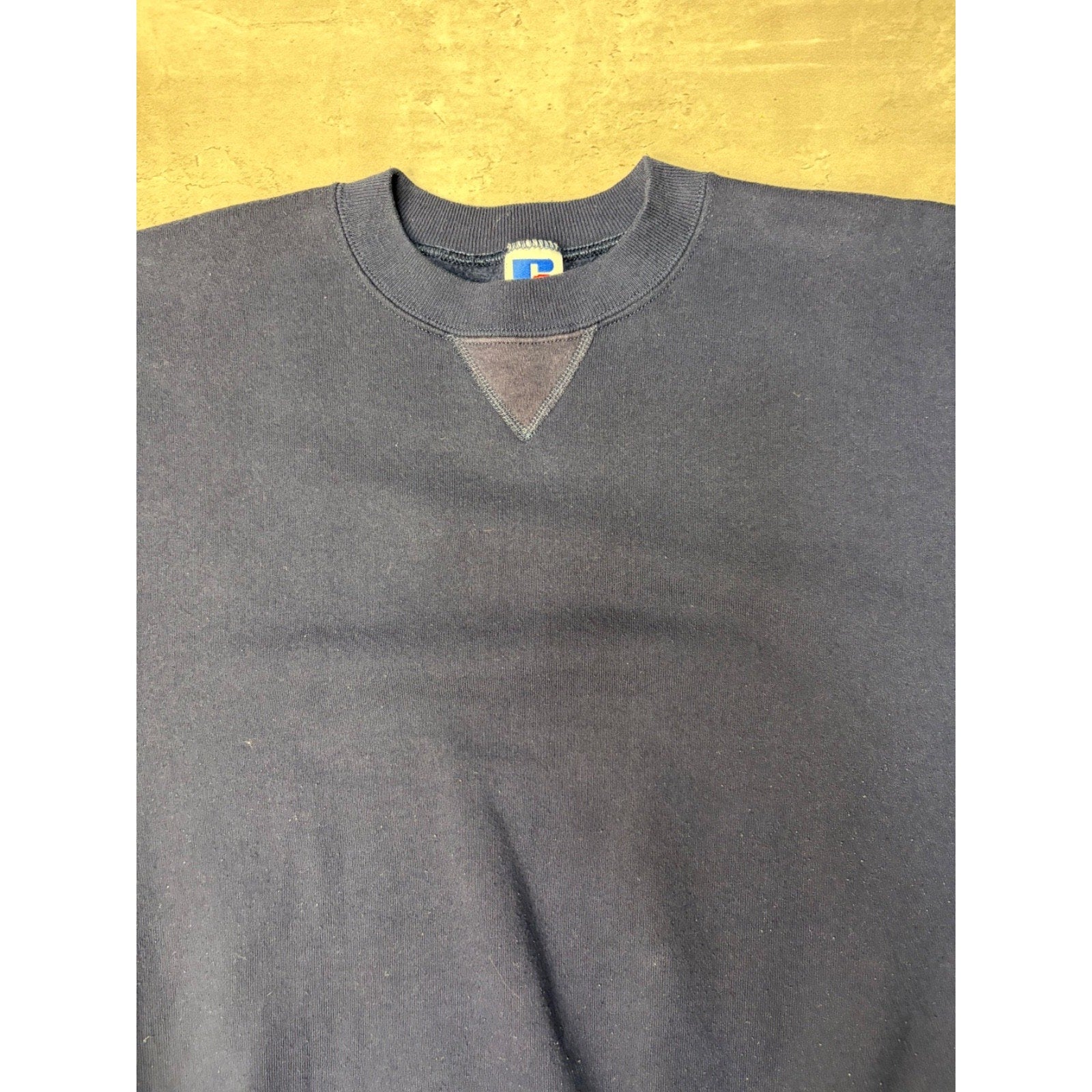Vintage 90s Russell Athletics Blank Pullover Crewneck Sweatshirt Size Large
