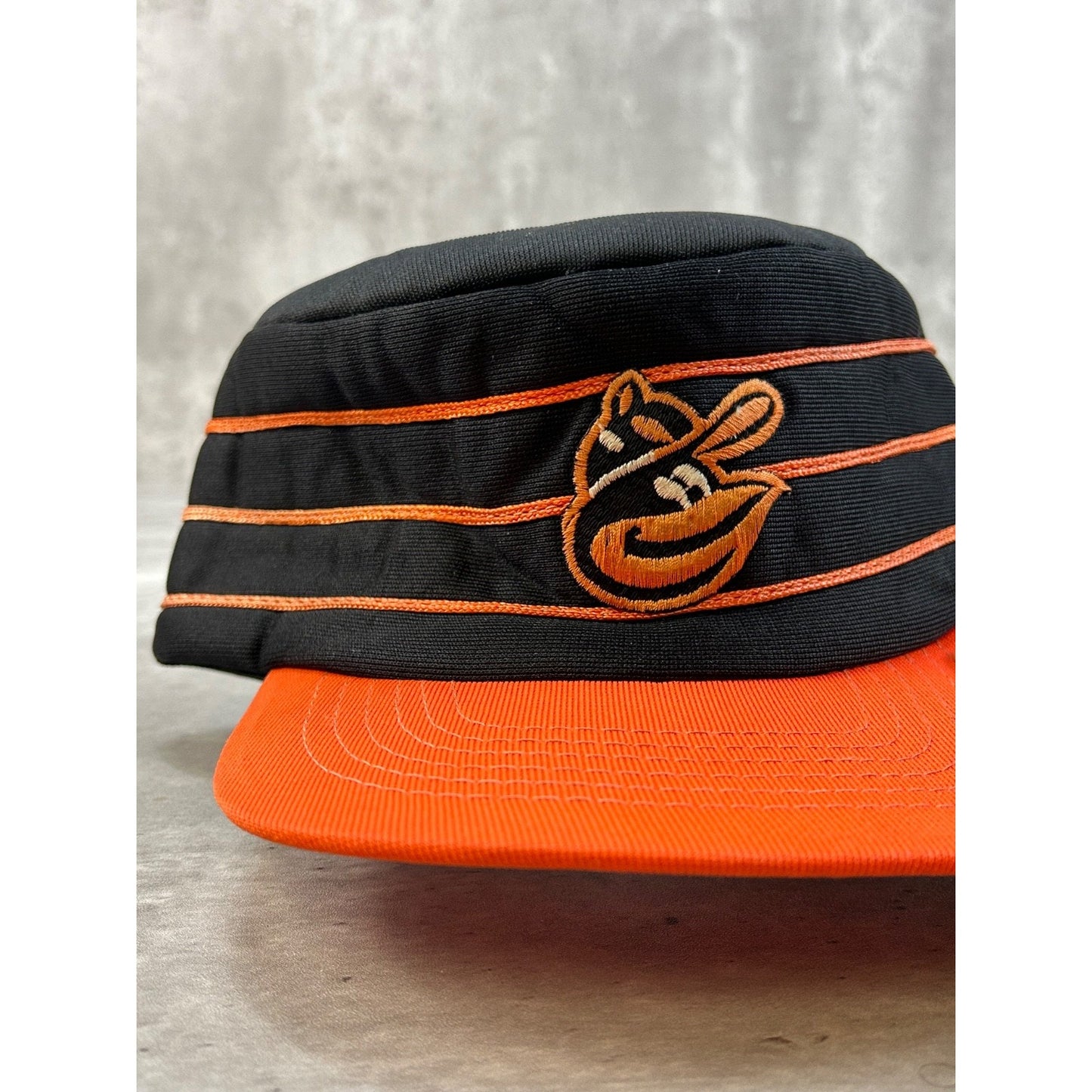Vintage 80s Baltimore Orioles MLB Embroidered Logo Baseball Snapback Hat OSFA