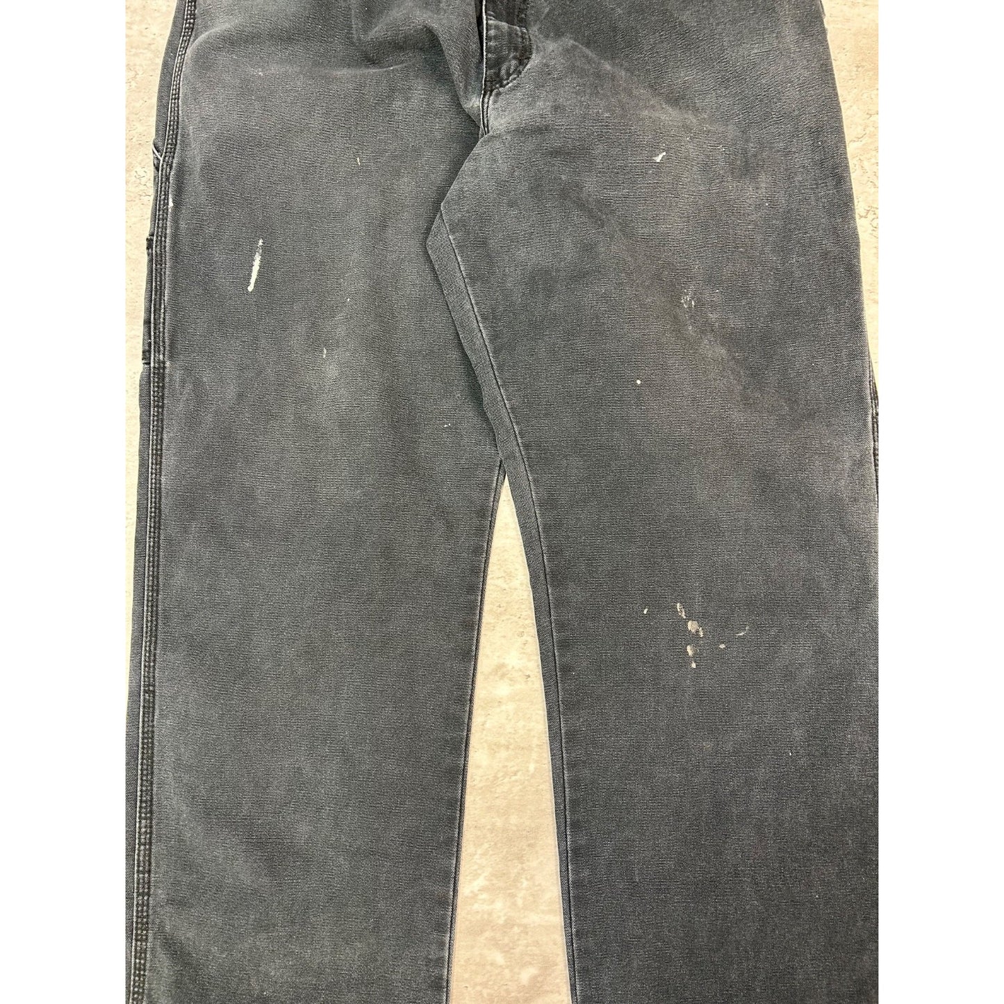 Dickies Canvas Workwear Five Pocket Pants Size 39 Black