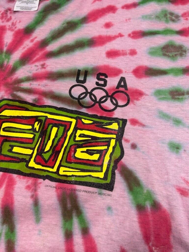 Vintage 1995 USA Olympics Beach Volleyball Looney Tunes T-Shirt Size XL 90s