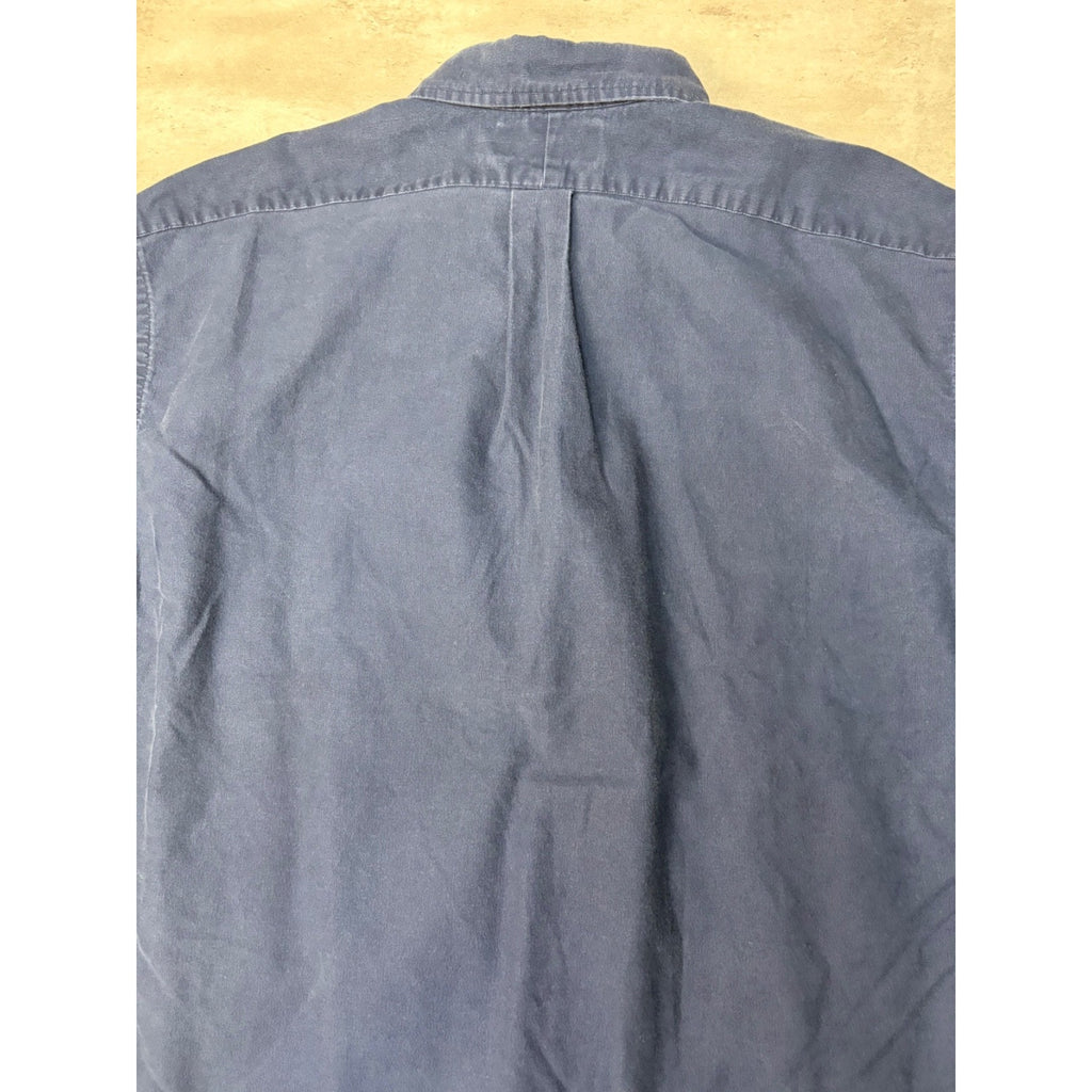 Vintage Polo Ralph Lauren Embroidered Pony Long Sleeve Button Up Shirt Sz Large