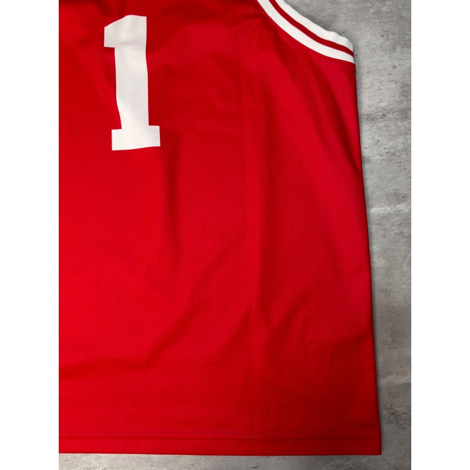 Vintage Indiana Hoosiers #1 NCAA Nike Basketball Jersey Size XL