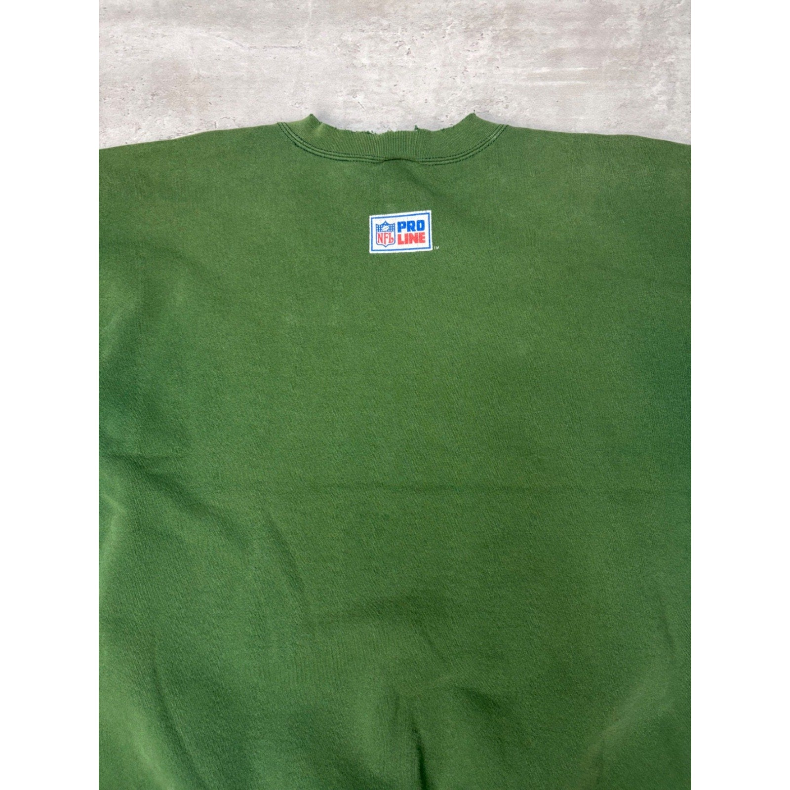 Vintage 90s Green Bay Packers NFL Nike Spellout Sweatshirt Size Large