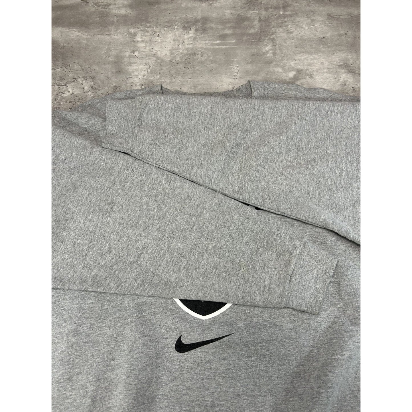 Vintage 90s Los Angeles Raiders NFL Nike Middle Swoosh Sweatshirt Size 2XL