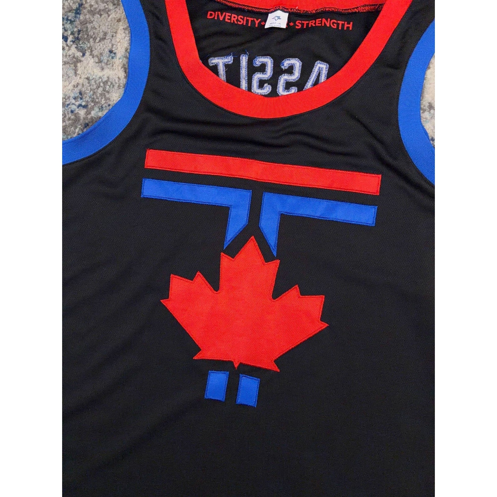 Chris Bassit #40 Toronto Blue Jays MLB City Connect Basketball Jersey Size XL