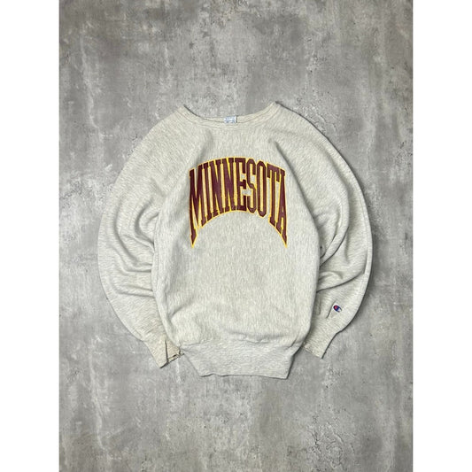 Vintage 90s Minnesota Gophers NCAA Champion Reverse Weave Sweatshirt Size XL