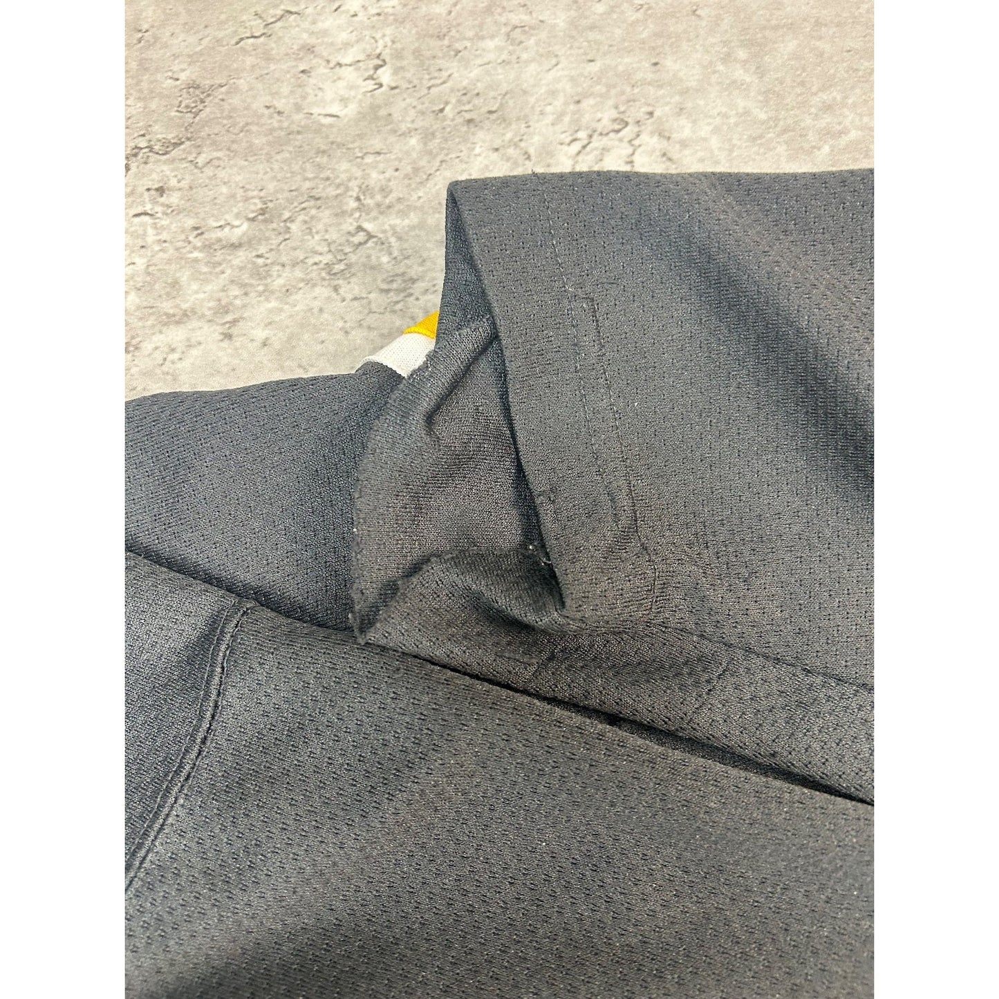 Vintage 90s Boston Bruins NHL 3/4 Sleeve Starter Hockey Jersey Size YOUTH L/XL