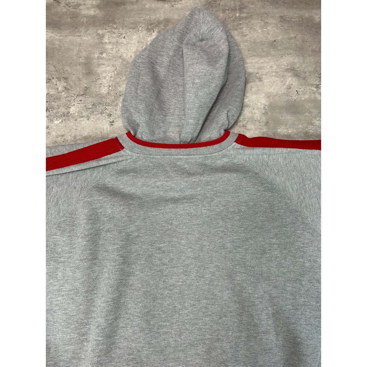 Vintage Detroit Red Wings NHL Embroidered Logo Hooded Sweatshirt Size XL