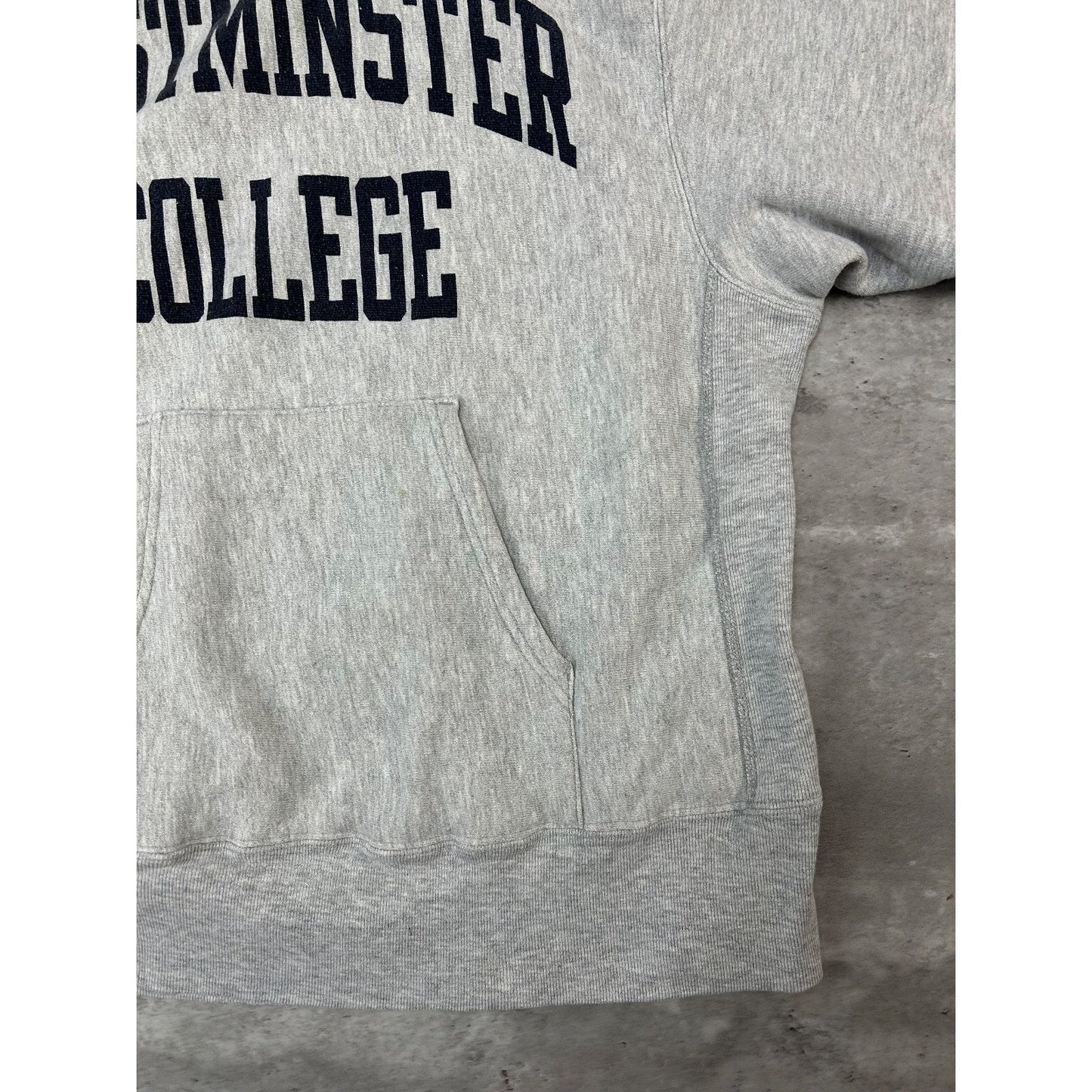 Vintage 80s Westminster College NCAA Champion Reverse Weave Sweatshirt Sz Large