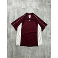 Vintage 90s Adidas Embroidered Logo #16 Two Tone Soccer Jersey Size XL