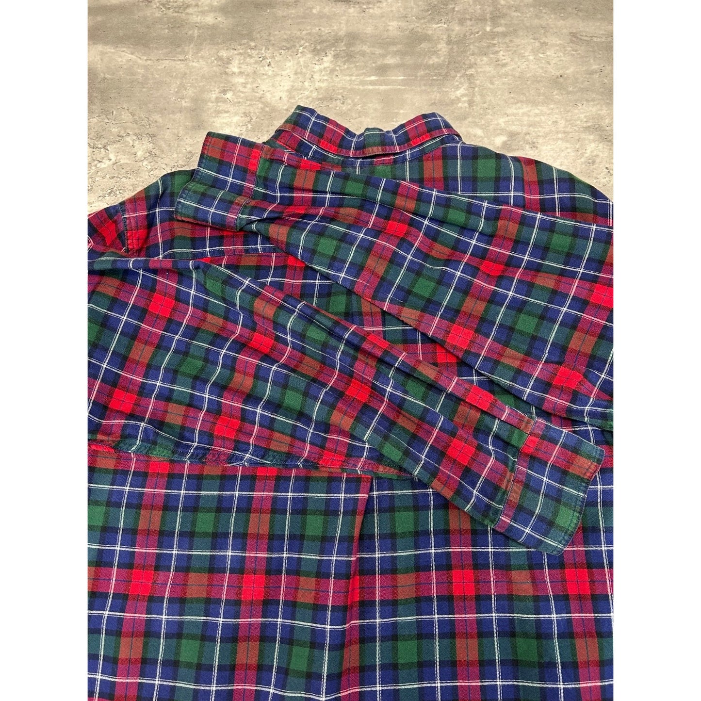 Chaps Ralph Lauren Plaid Long Sleeve Button Up Shirt Size 2XL