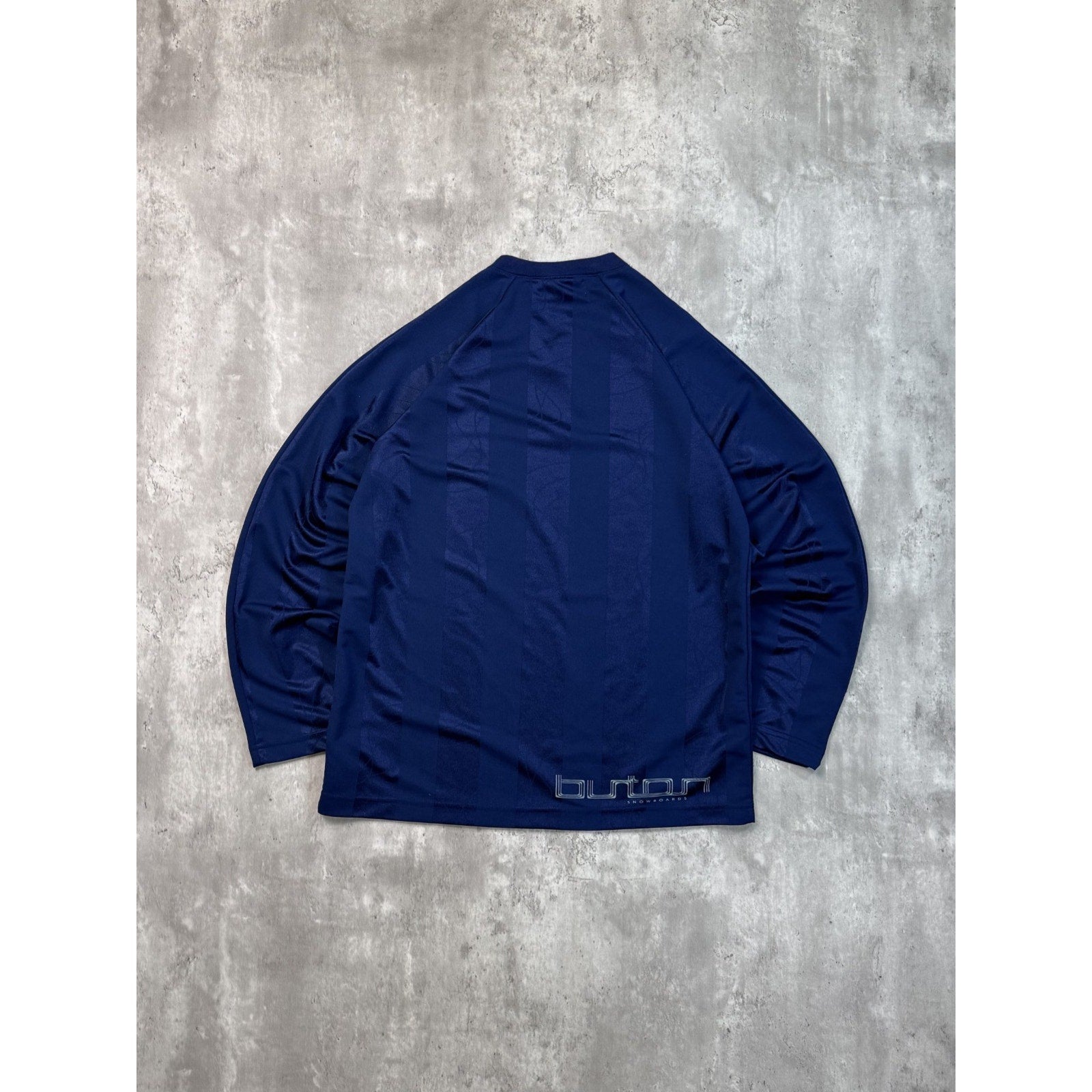 Vintage 90s Burton Snowboards Graphic Logo Long Sleeve Jersey Size Medium