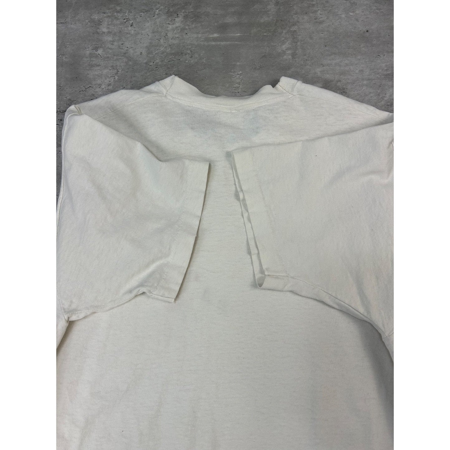 Vintage 1991 Pittsburgh Penguins NHL Newspaper Cup Graphic T-Shirt Size XL