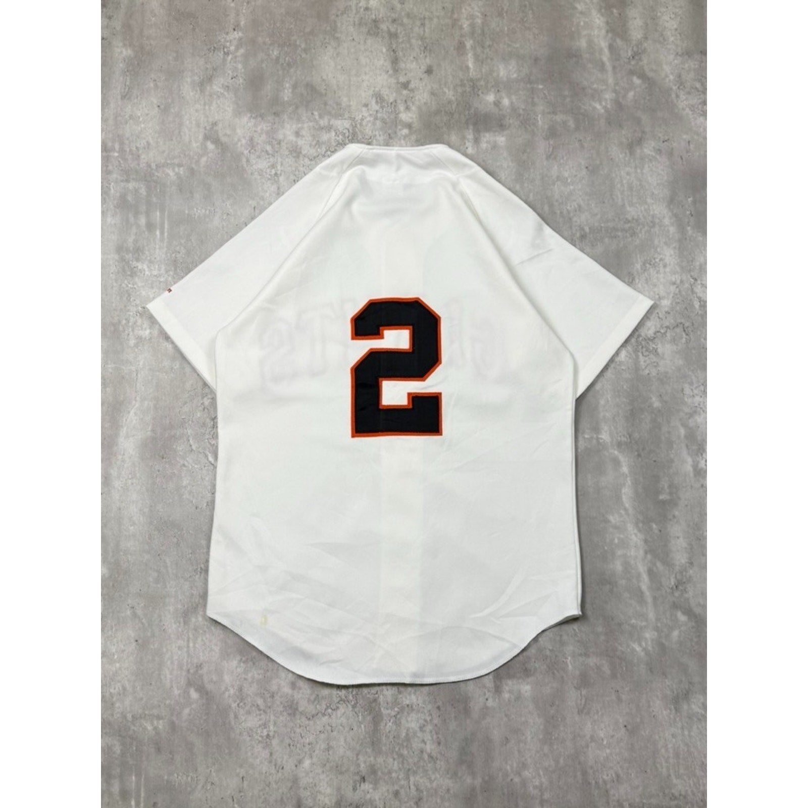 Vintage San Fransisco Giants MLB Stitched Spellout Baseball Jersey Size Medium