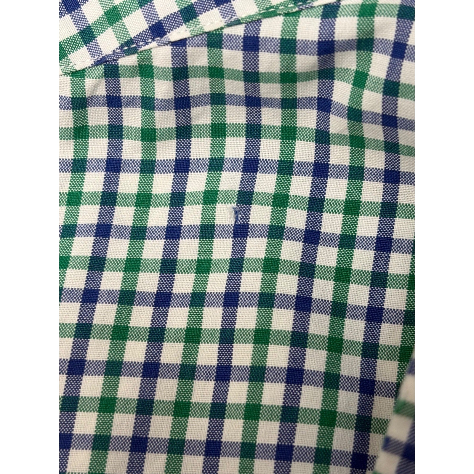 Vintage Polo Ralph Lauren Embroidered Pony Cropped Button Up Shirt Size Medium