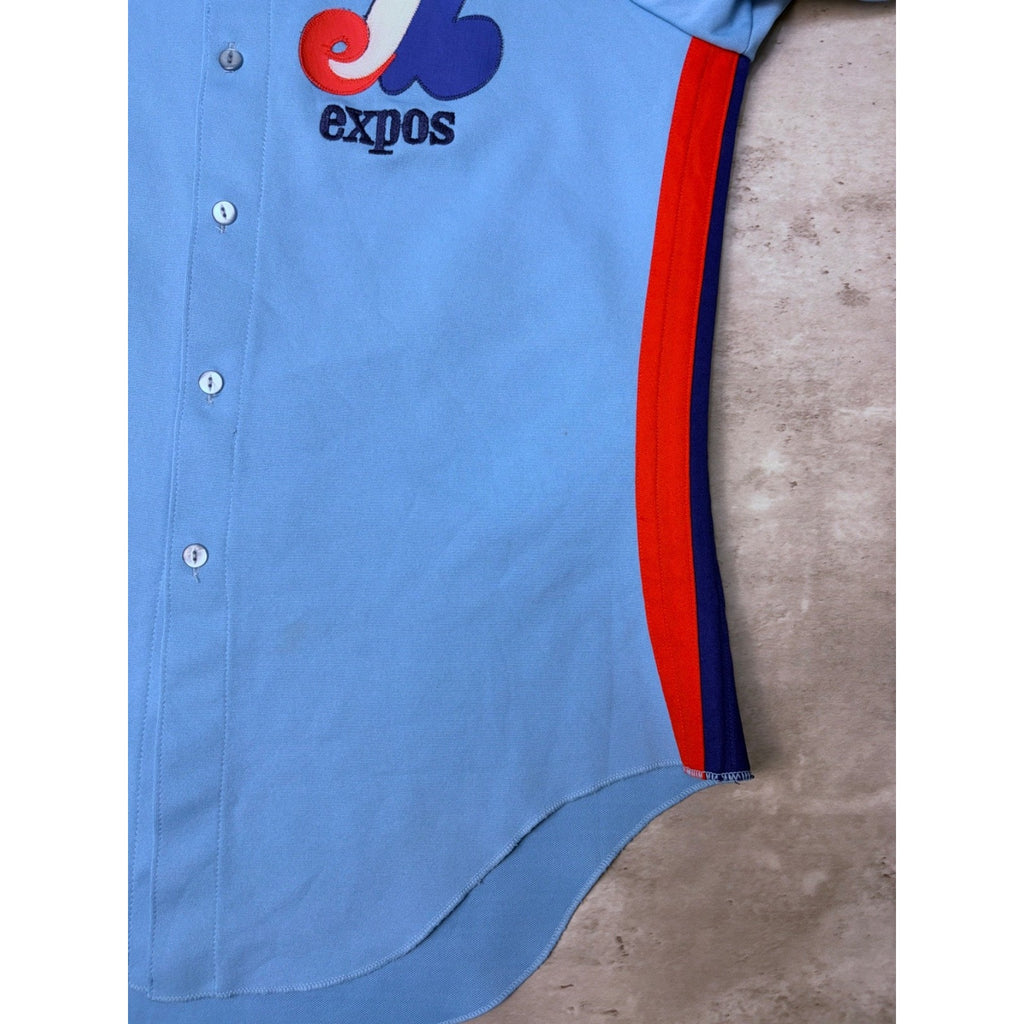 Vintage 80s/90s Montreal Expos MLB Stitched Maska Baseball Jersey Size XL