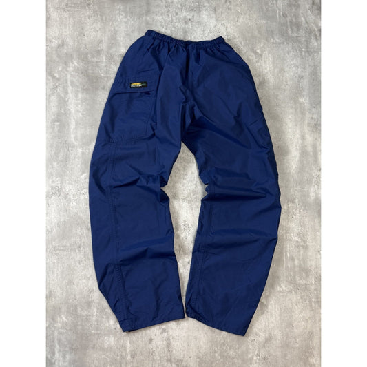 Vintage 90s Chlorophylle Thinsualte Goretex Nylon Track Pants Size Medium Blue