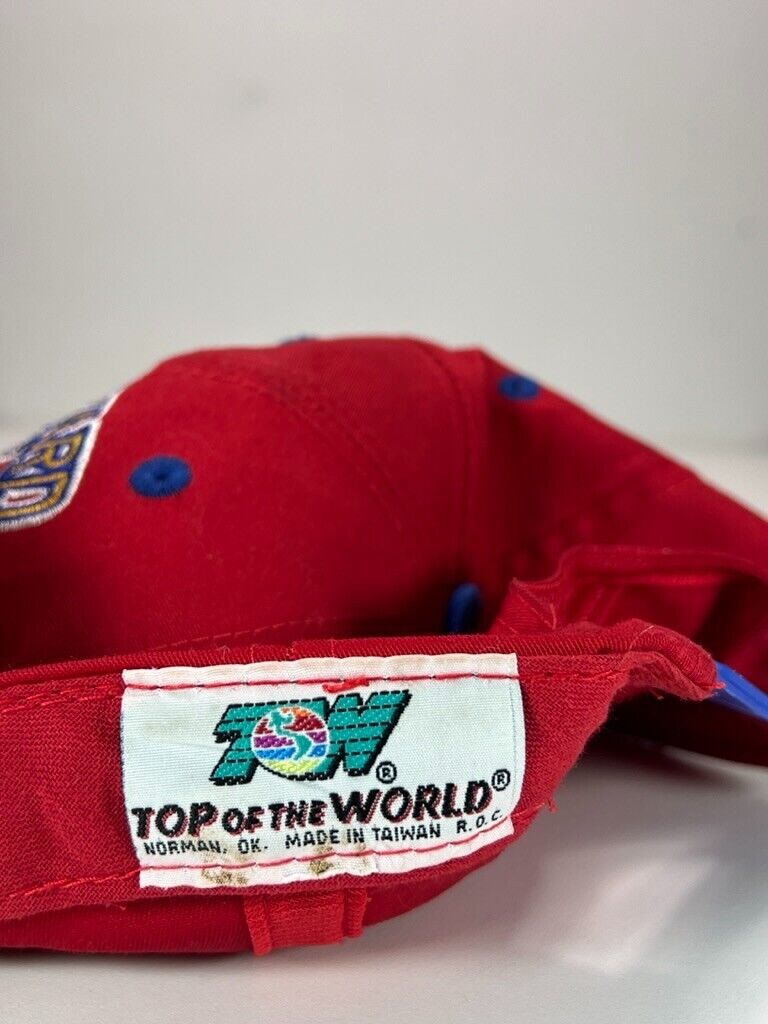 Vintage 1996 Brickyard 400 Nascar Embroidered Graphic Snapback Hat OSFA