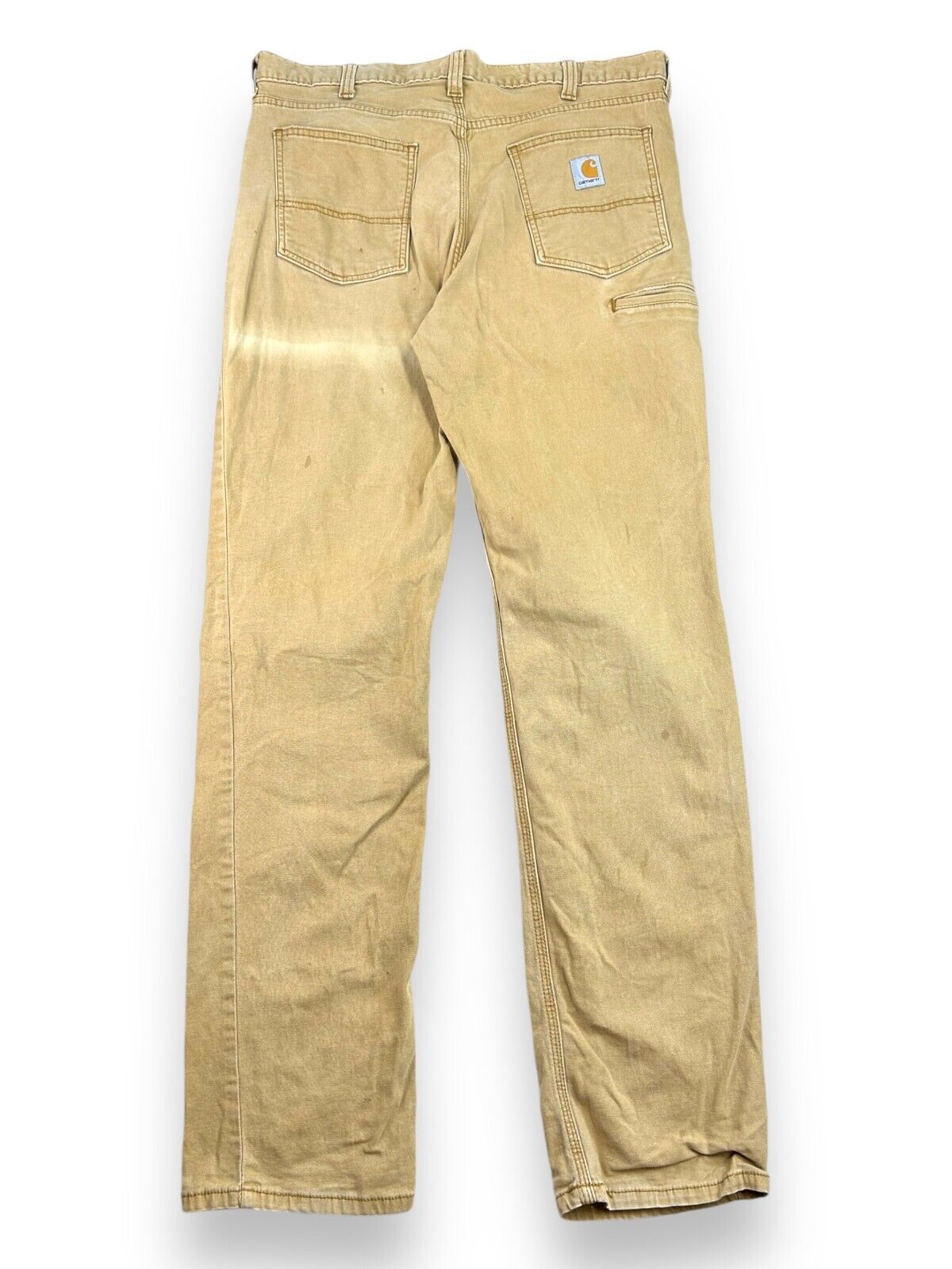 Carhartt Canvas Workwear Five Pocket Pants Size 36 Beige