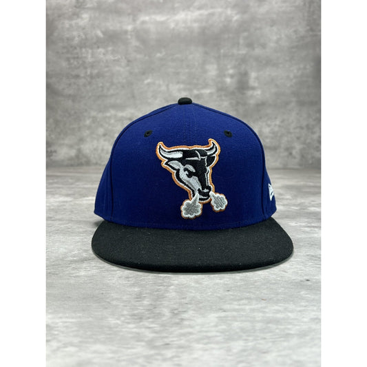 Durham Bulls MiLB Embroidered Logo Baseball Fitted Hat 7 3/8