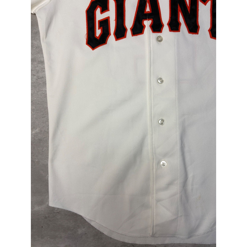 Vintage San Fransisco Giants MLB Stitched Spellout Baseball Jersey Size Medium