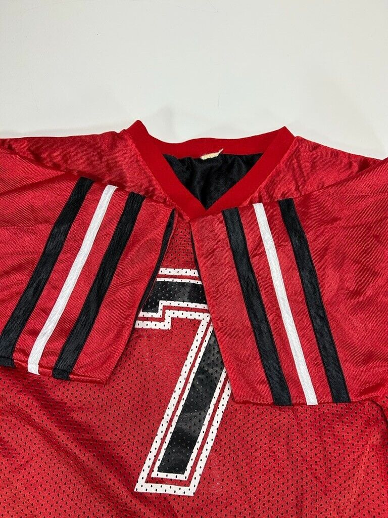 Vintage Atlanta Falcons NFL Reversible Champion Warm Up Football Jersey Size XL