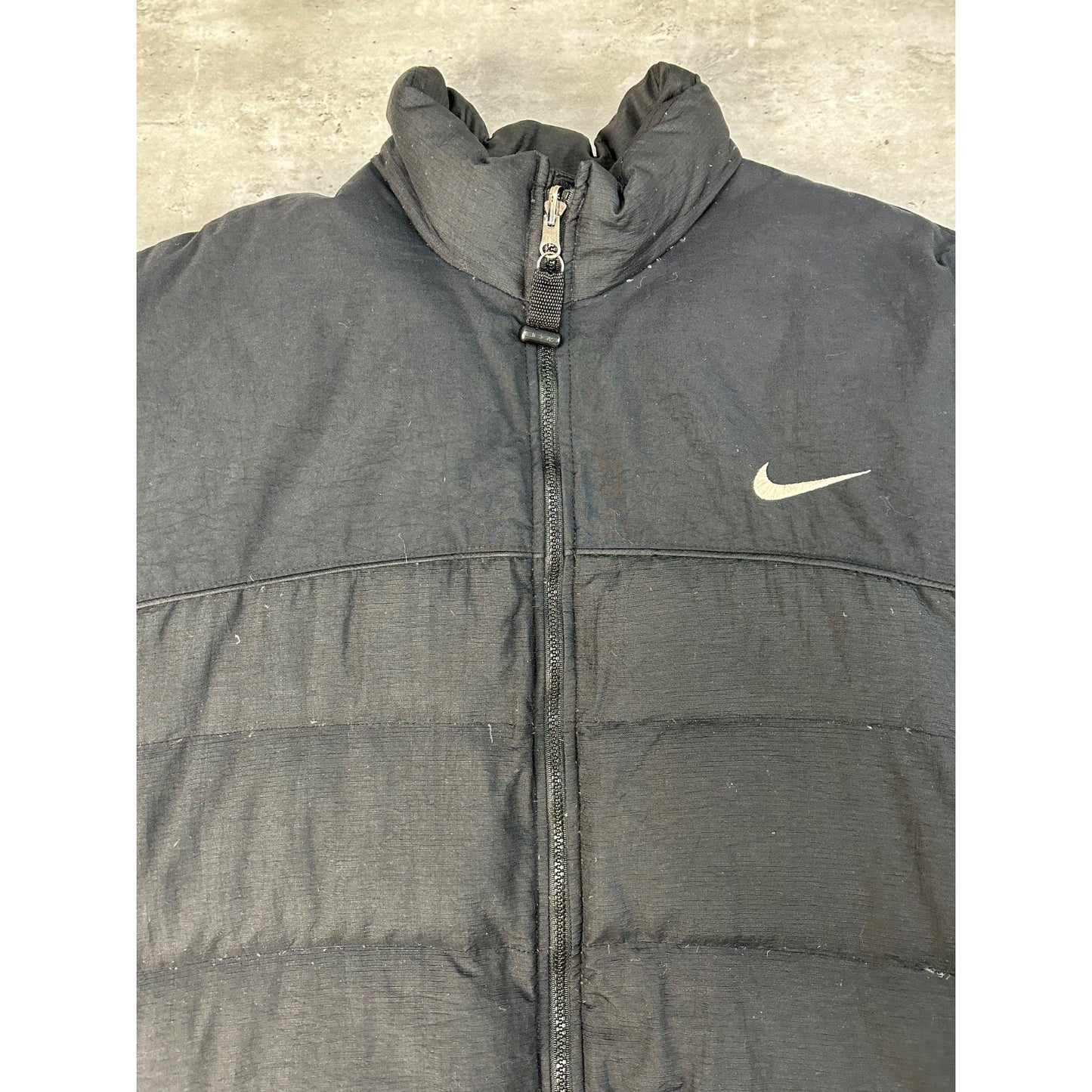 Vintage Nike ACG Embroidered Swoosh Full Zip Puffer Jacket Size XL