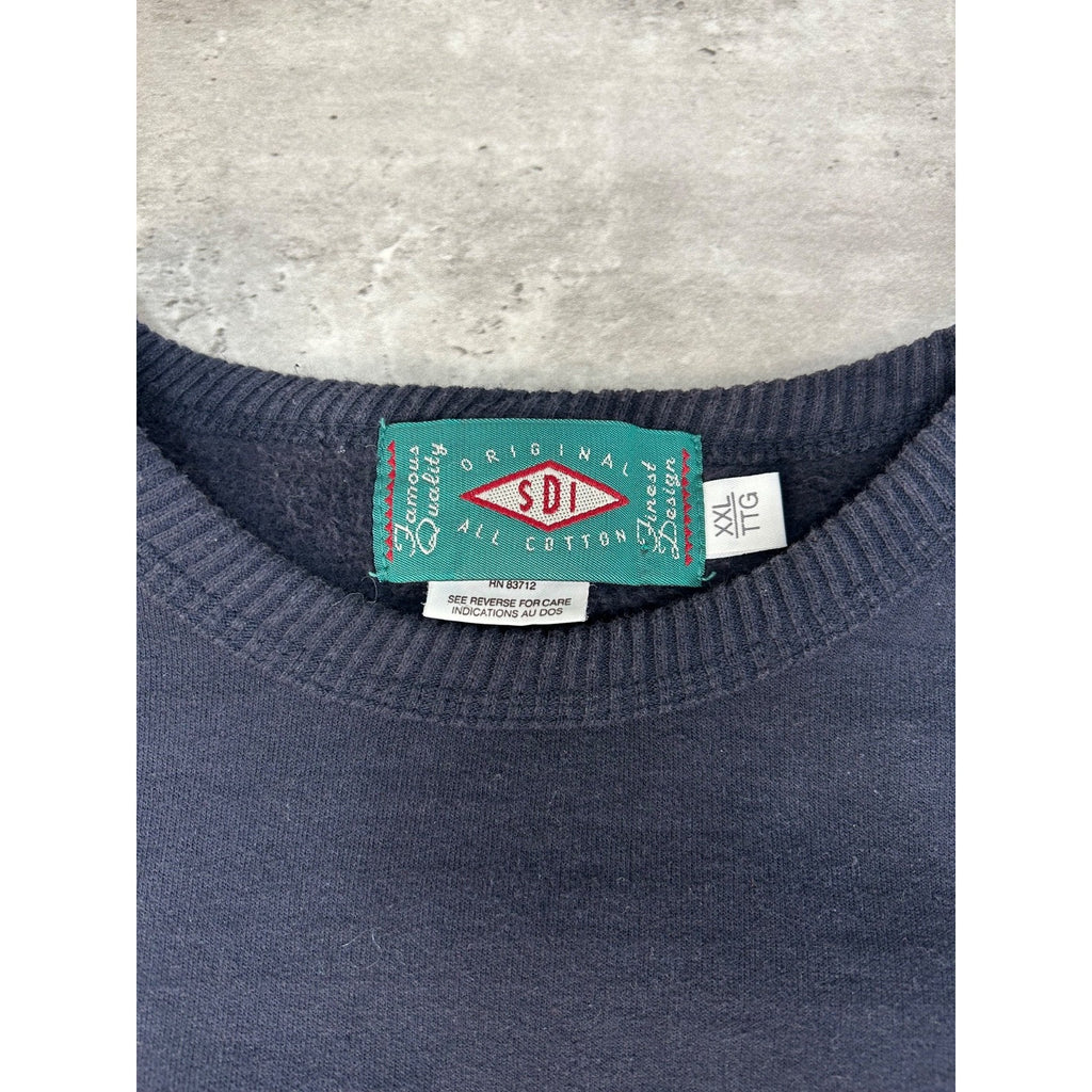 Vintage 90s United States Ski Team Olympic Embroidered Sweatshirt Size 2XL
