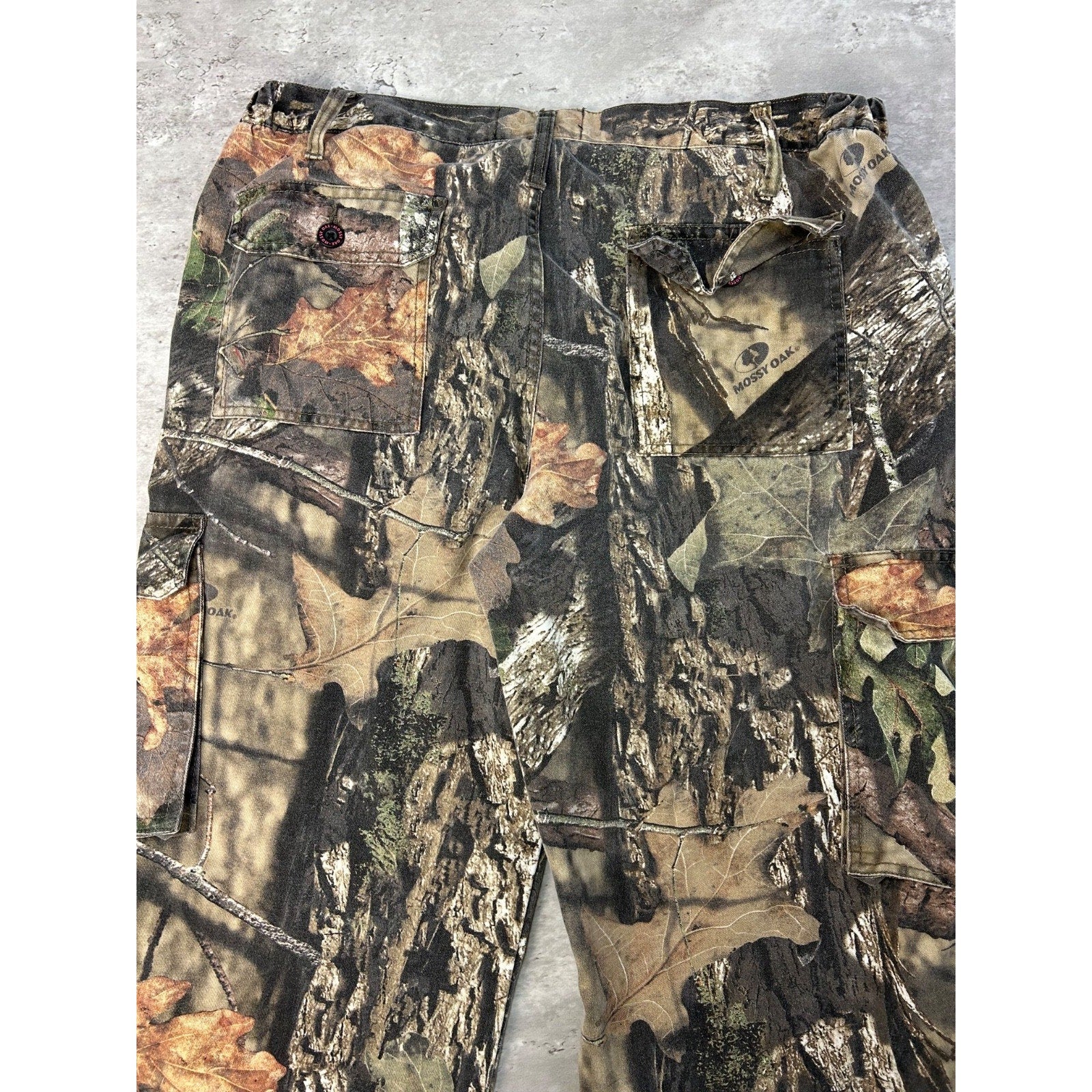 Vintage Women's Mossy Oak Tree Camo Hunting Cargo Pants Size XL