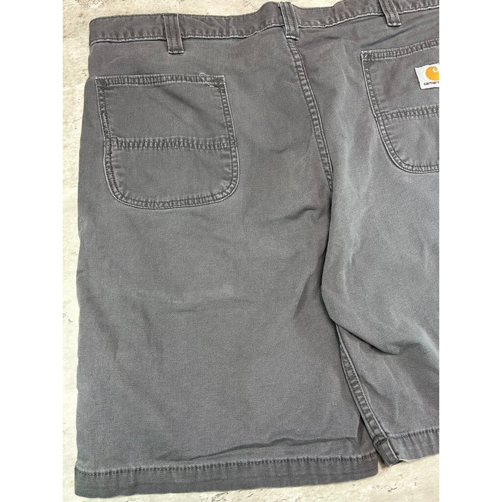 Carhartt Relaxed Fit Canvas Workwear Carpenter Shorts Size 42 Gray