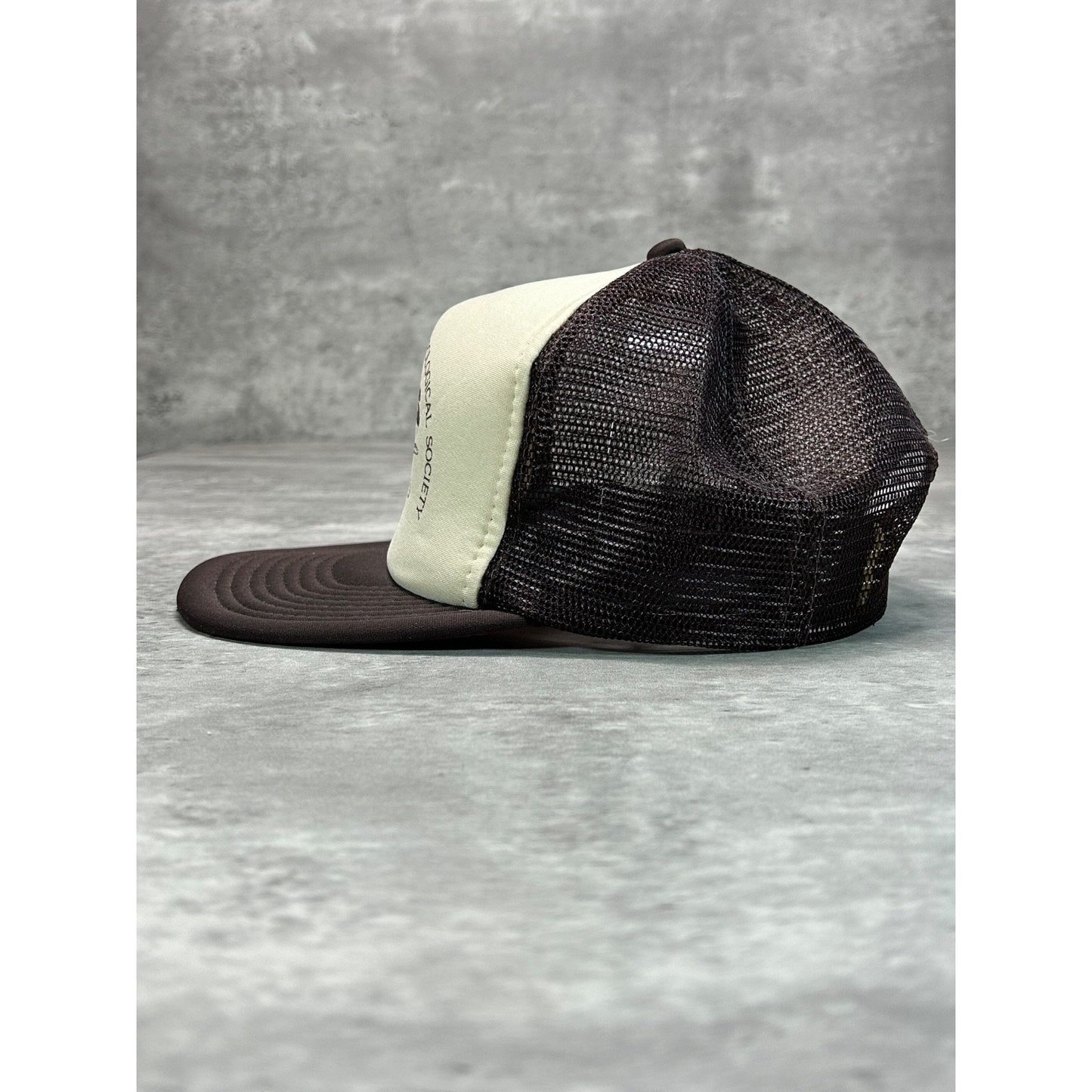 Vintage 80s Oklahoma Anthropological Society Trucker Snapback Hat OSFA