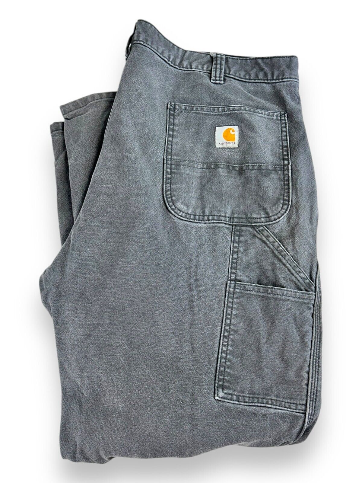 Carhartt Relaxed Fit Canvas Work Wear Carpenter Double Knee Pants Size 41W