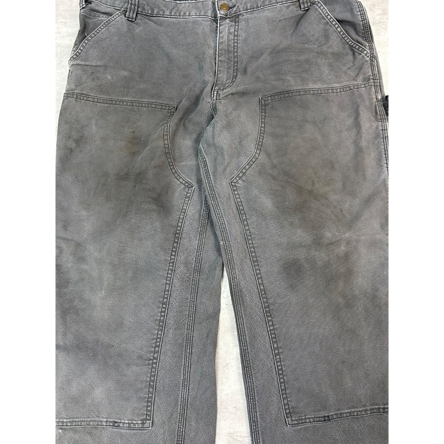 Carhartt Relaxed Fit Canvas Workwear Double Knee Carpenter Pants Size 42