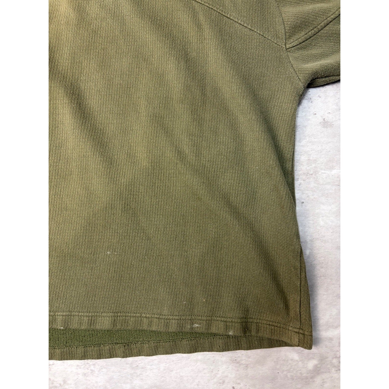 Vintage Malahu Blank Earth Tone Pullover Hooded Sweatshirt Size Large